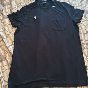 USC Trojans Black SC Interlock Pocket Short Sleeve T-Shirt